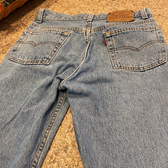 Vintage 501 Button Fly Levi’s Blue Jeans Tag Says W29xL30 Made in USA 92? - Picture 9 of 16